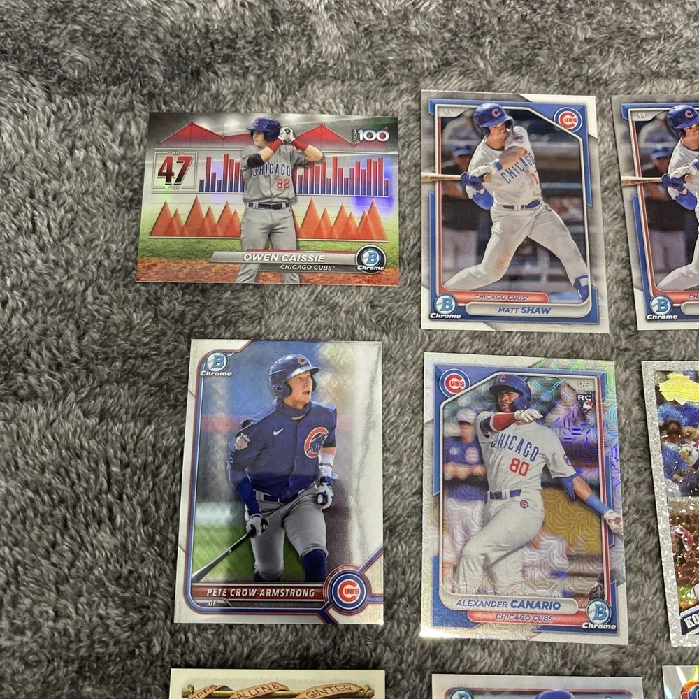 Chicago‎ Cubs Baseball 25 Card Lot - Rookies, Stars, Inserts, Parallels